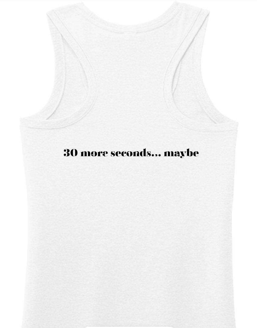 LIFT Crew White Racerback tank
