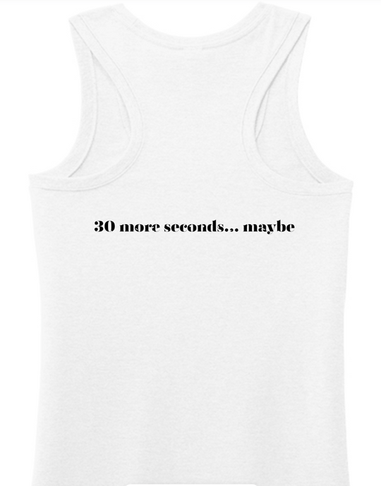 LIFT Crew White Racerback tank