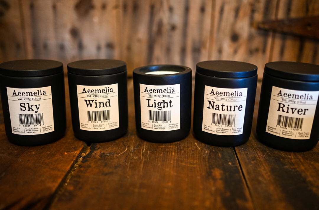 Hand Poured Candles | Hand Poured Soy Candle in Boston | Aeemelia